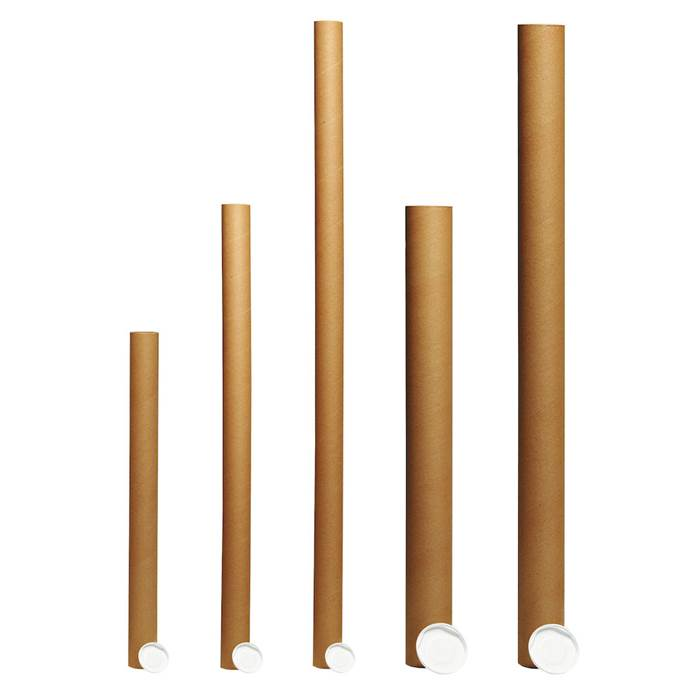 Papptub 540x50mm 10st