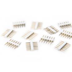 Litcessory Pin Headers 15 pack White