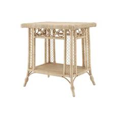 Keone sidobord rotting - Beige (L: 75 x B: 55 x H: 77 cm)