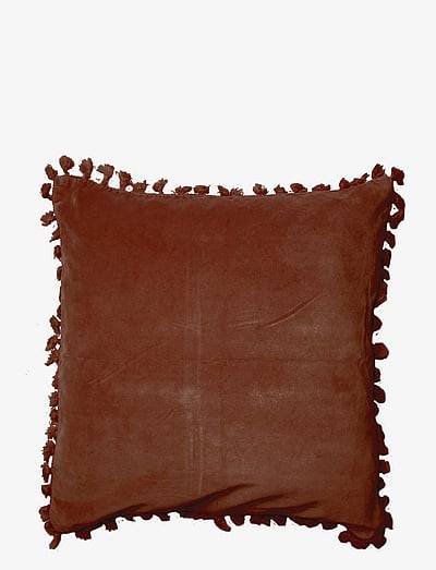 C'est Bon Velvet cushion cover - Kuddar & Filtar - RED / red