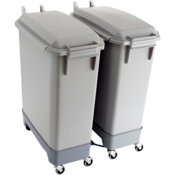 Hykab Sorteringsvagn Dubbel 2x60L