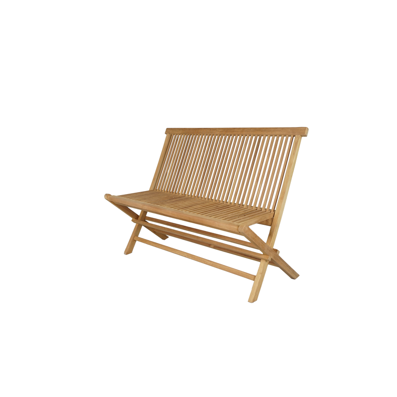 Utomhusbänk Milano fällbar bänk 120 cm Baltic Garden