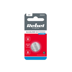 Battery CR2025 REBEL EXTREME 1pc / blister