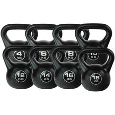 ODIN Vinyl Kettlebell Paketerbjudande (4, 6, 8, 10, 12, 14 ,16, 18kg)