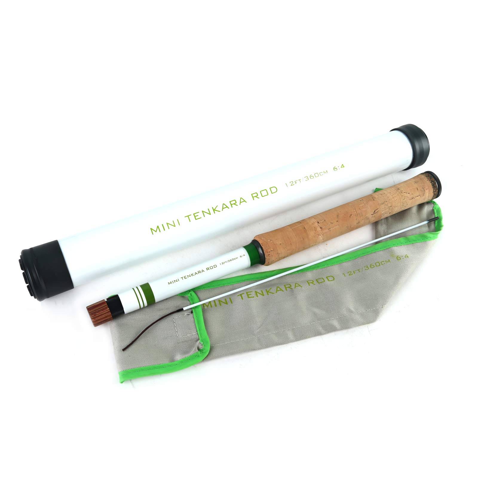 M MAXIMUMCATCH Maxcatch Tenkara Rod, Mountain Stream Rod, Fly Fishing Rod, Telescopic Carbon Tube Sizes (10/11/12/13ft) (Mini Tenkara, 12ft)