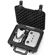 LEKUFEE Hårt bärväska för DJI Mini 4 Pro Drone/DJI Mini 3 Pro/Mini 3 Drone/DJI RC N2/RC N1 och tillbehör (endast fodral)