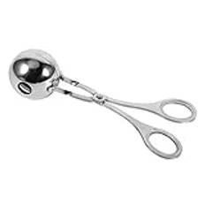 Kitchen Craft Stainless Steel Meat Baller Cookie Dough Meatball Scoop Melon Ball Maker Cookie Scoop Cake Rice Dough Ice Tongs， Kitchen Tools