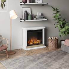 Hagen Hvid Elektrisk Kamin