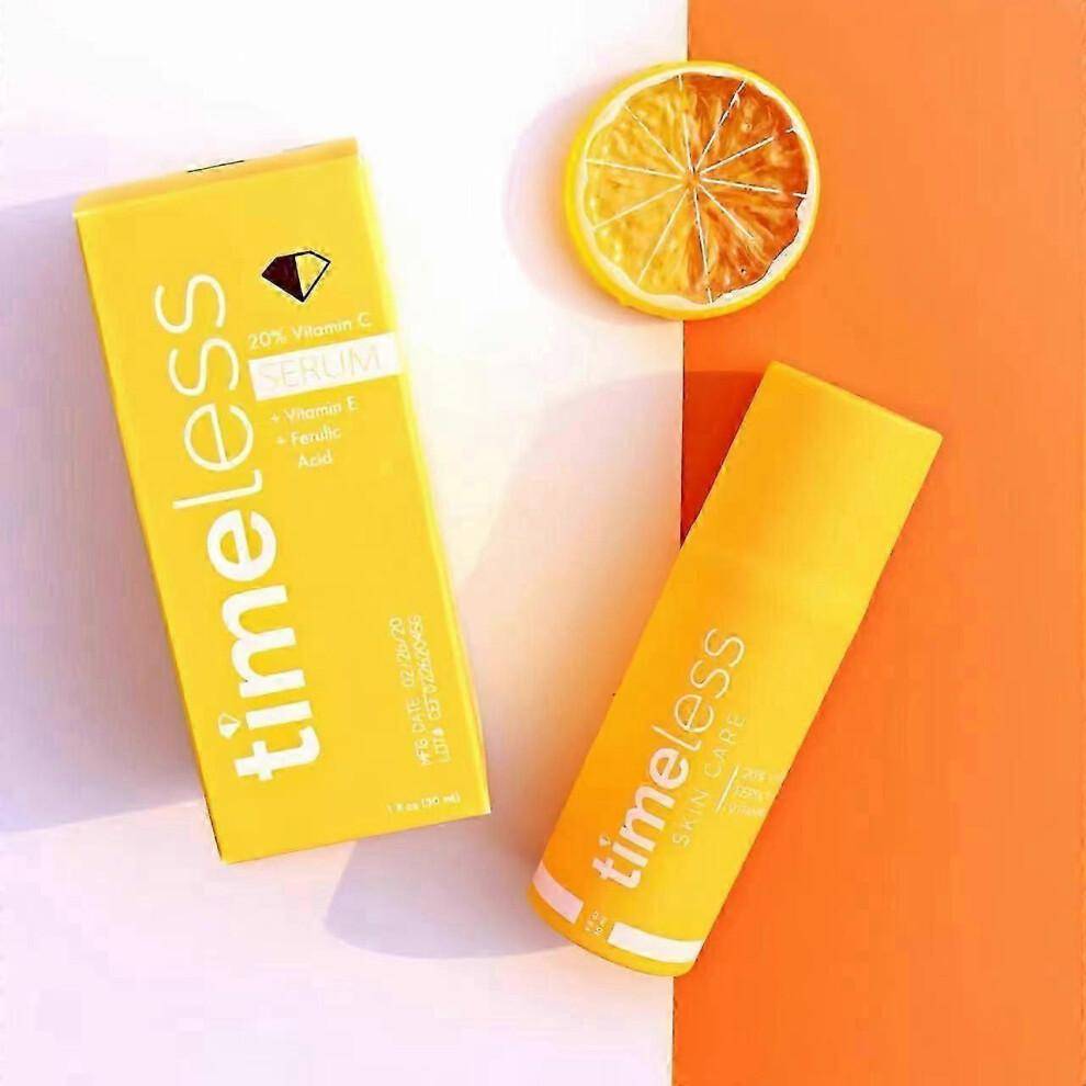 Timeless 20% Vitamin C with E and Ferulic Acid Serum for Youthful Skin in a 30ml Bottle, UK Favourite