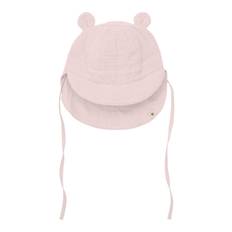 HUTTELIHUT Summer Hat Ears Muslin |Rosa |3-4Y