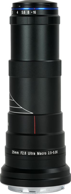 Laowa 25mm f/2.8 2.5-5X Ultra Macro Lens - Canon RF