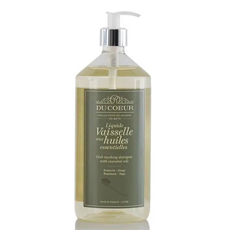Fransk opvaskemiddel 1L Rosemary-sage, Du Coeur