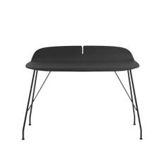 Kartell - Earl Of Wood 4927, Black Wood, Black - Skrivbord - Philippe Starck - Svart - Metall/Trä