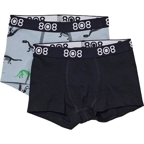 808 2-pak boxershorts str. 10 år - blå