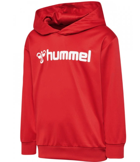 Hummel Logo hættetrøje til Jr - Flere farver-Marine-164