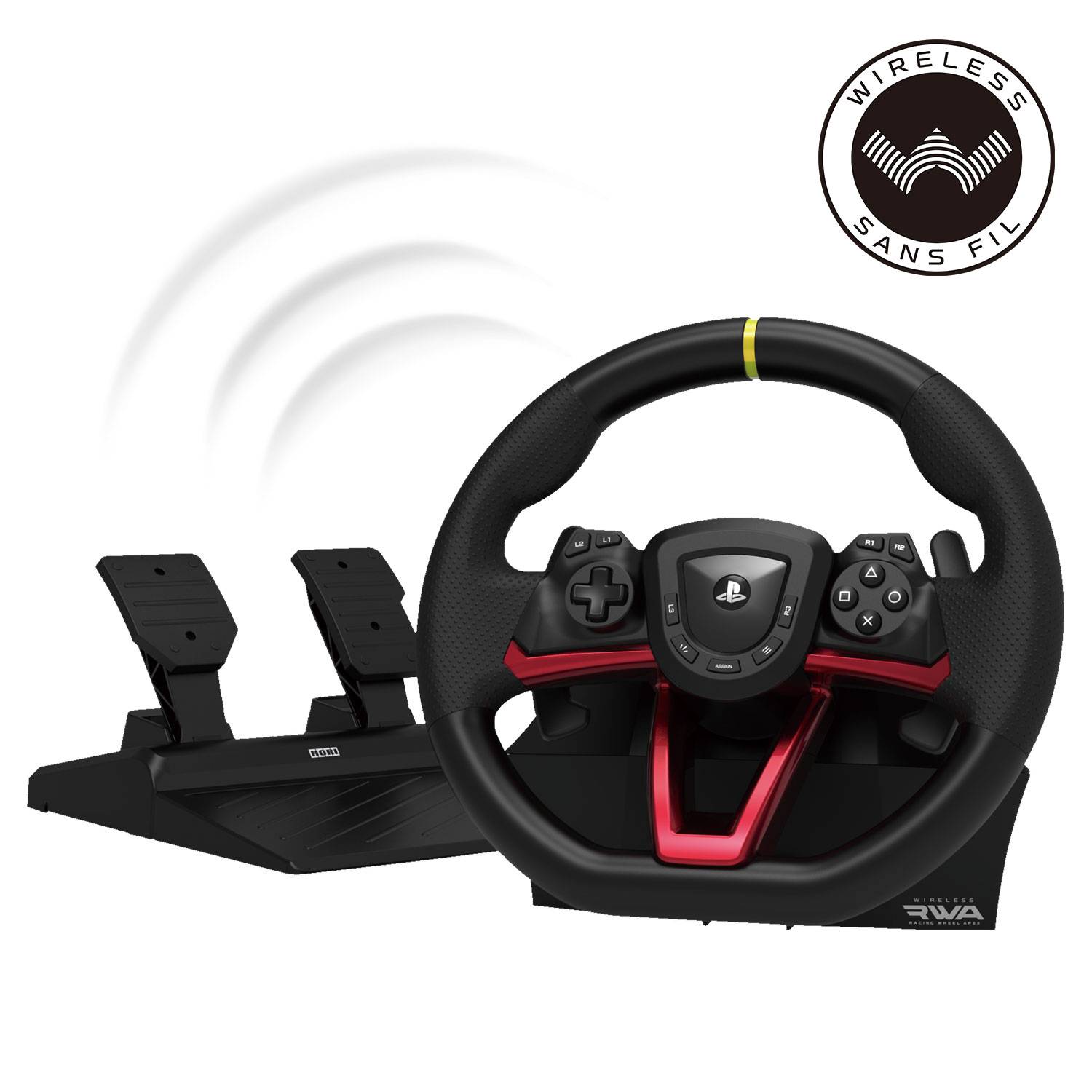 HORI Wireless Racing Wheel Apex Pc,PS4,PS5