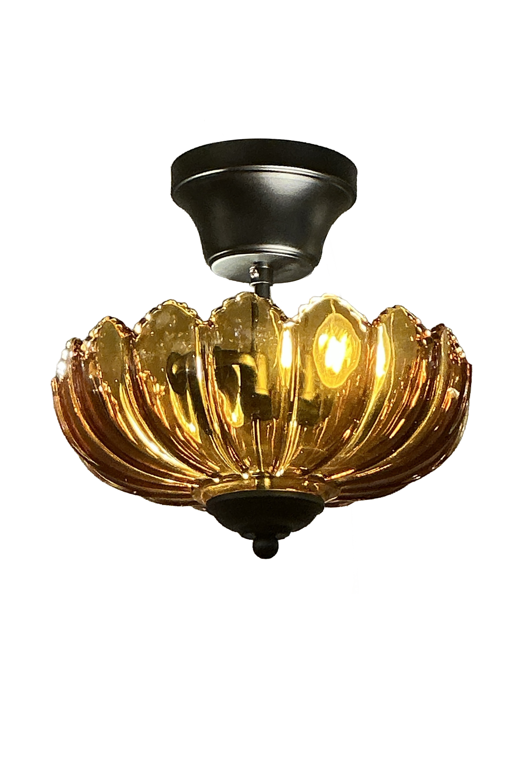 Sofia plafond svart/amber