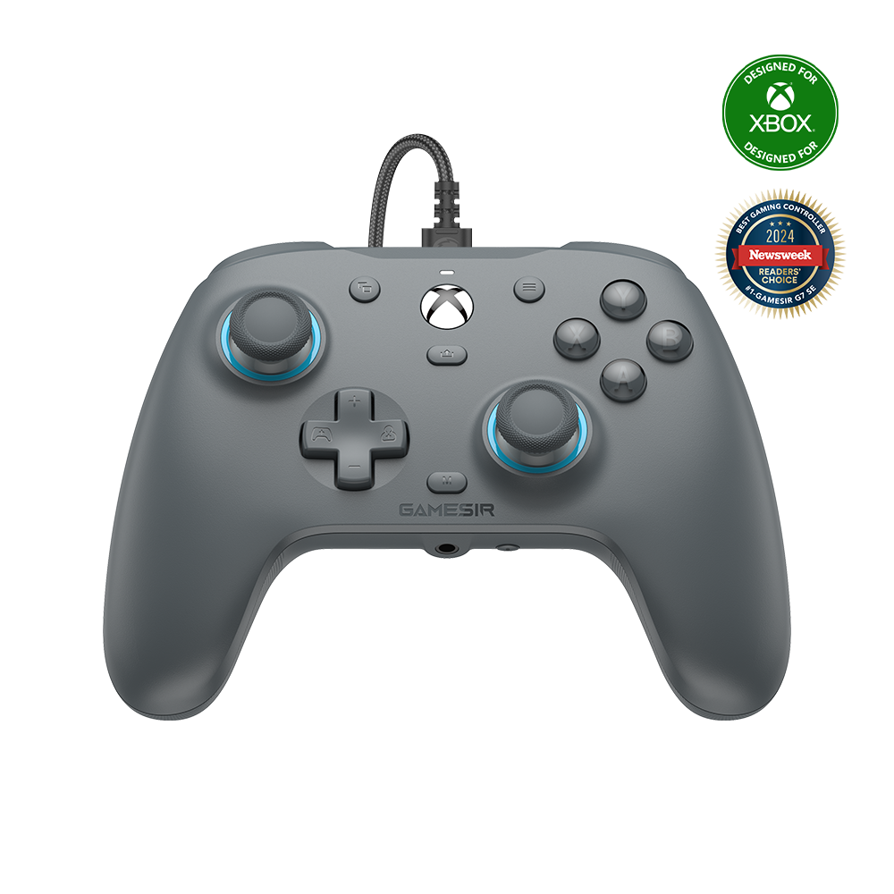 GameSir - G7 SE Multiplatform Gamepad Sporty Gray (Hall-Effect Sticks) - Gray