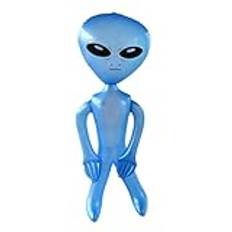 Alien Inflatable, Blow Up Alien, Alien Balloons, Inflatable Blow Up Green Alien, Big Inflatables Alien, Jumbo Alien Partyy Props Lightweight and Easy to Inflate for Alien, Halloween, Christmas