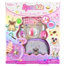 Sparkle Neglekit & Sminketaske Børn