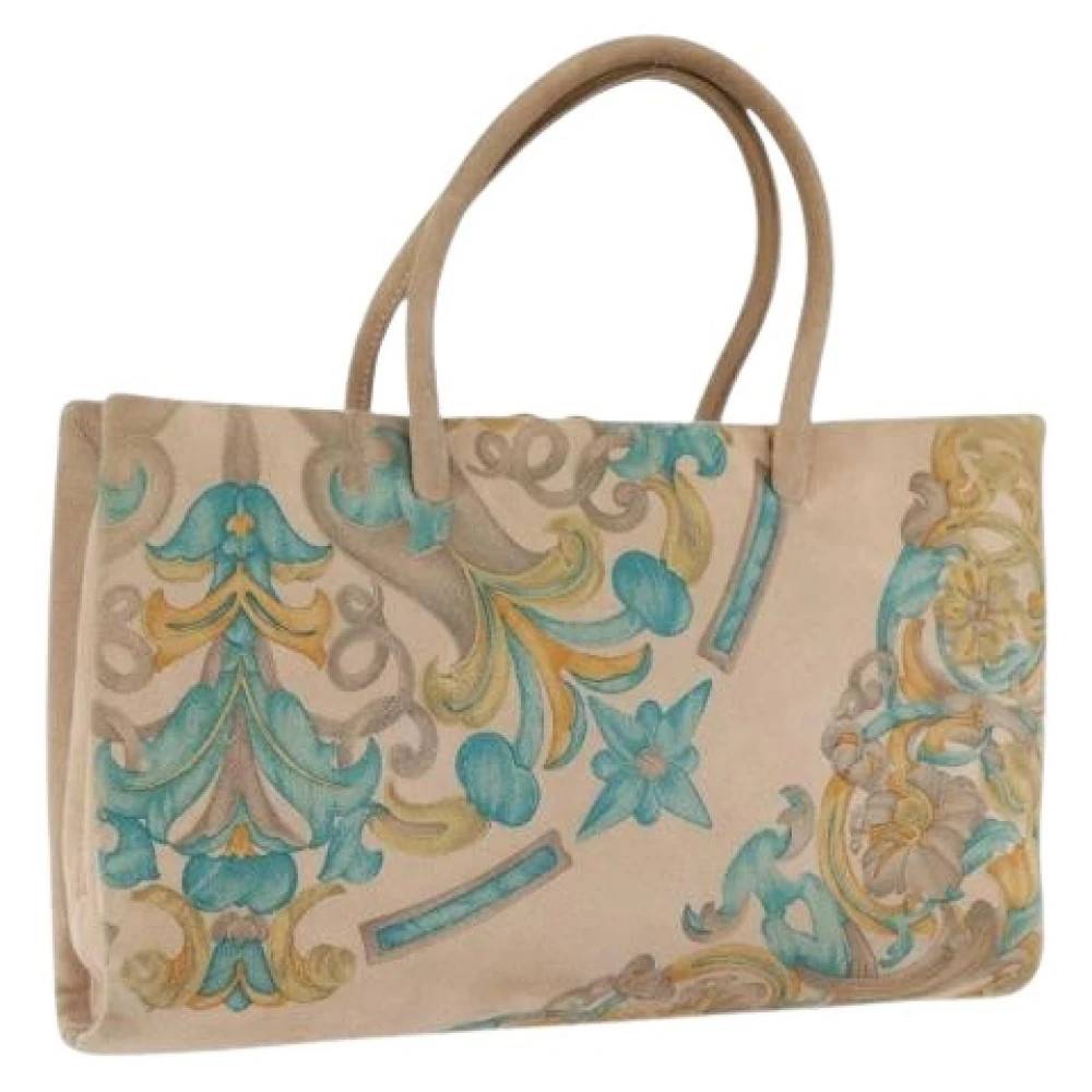 Loewe Pre-owned Pre-owned Ruskind Håndtaske - Vintage - Dame - Beige - ONE SIZE -