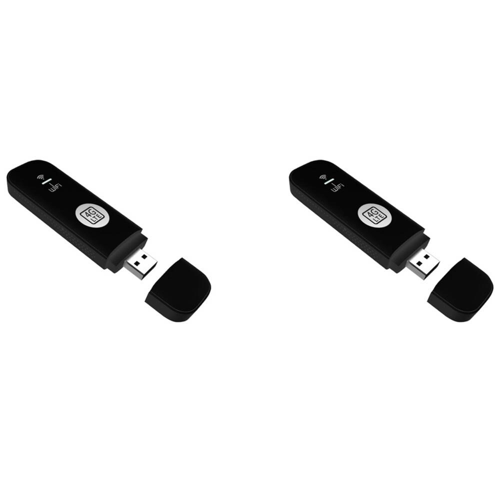 4G USB WIFI-modem 150 Mbps med SIM-kortslot 4G LTE WiFi-router sort