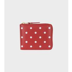 Plain Dots Wallet Red/White