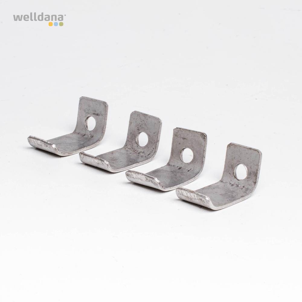 Clips for lampehus Welldana poollampe poser á 4 stk.