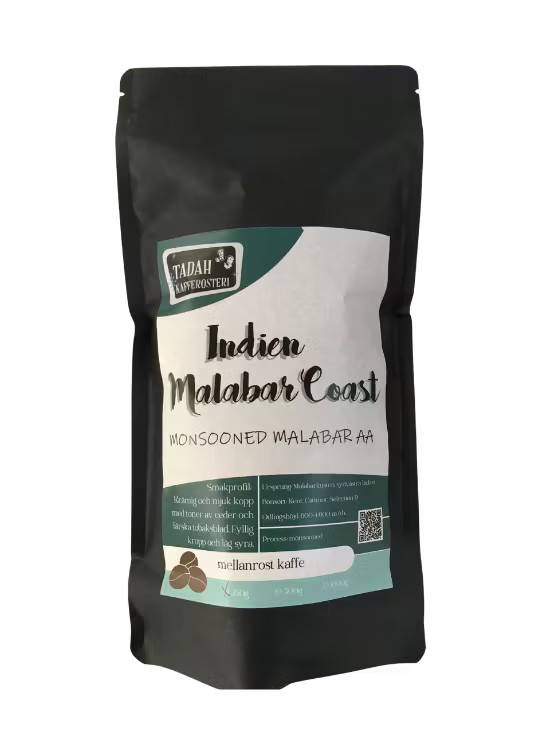 TADAH Malabar Coast INDIA hele kaffebønner 250g