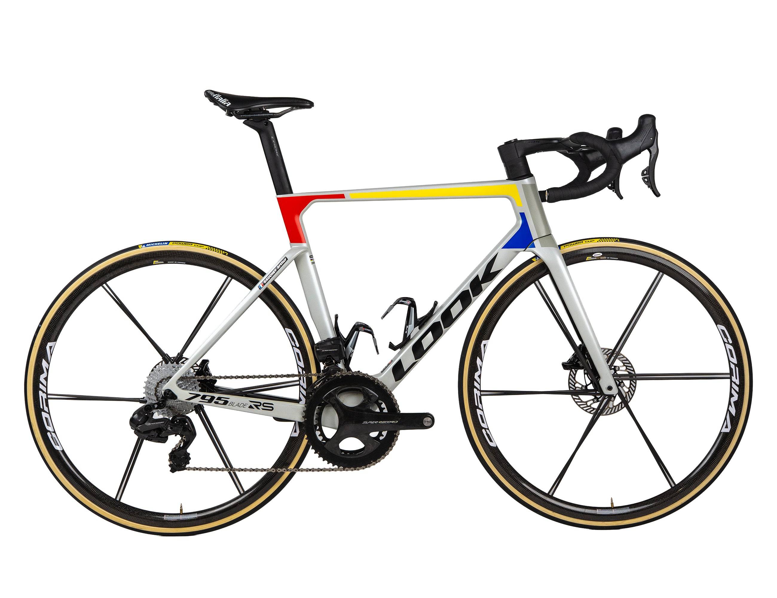 Look 795 Blade RS 2025 Arthur Bauchet size M Cofidis Campagnolo Super Record WRL 2x12sp - Bikeroom / M / Iconic Platinum White
