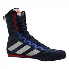 Adidas boksestøvler "BOX HOG 4" Sort/Blå/Rød str. 45 1/3