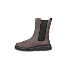 ECCO NOUVELLE-Botte Chelsea en nubuck pour femme-Gris-38
