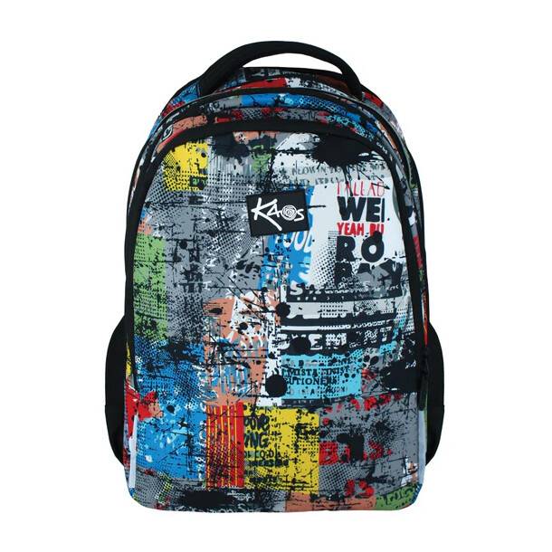 KAOS skoletaske 2i1 (SPOT (92))