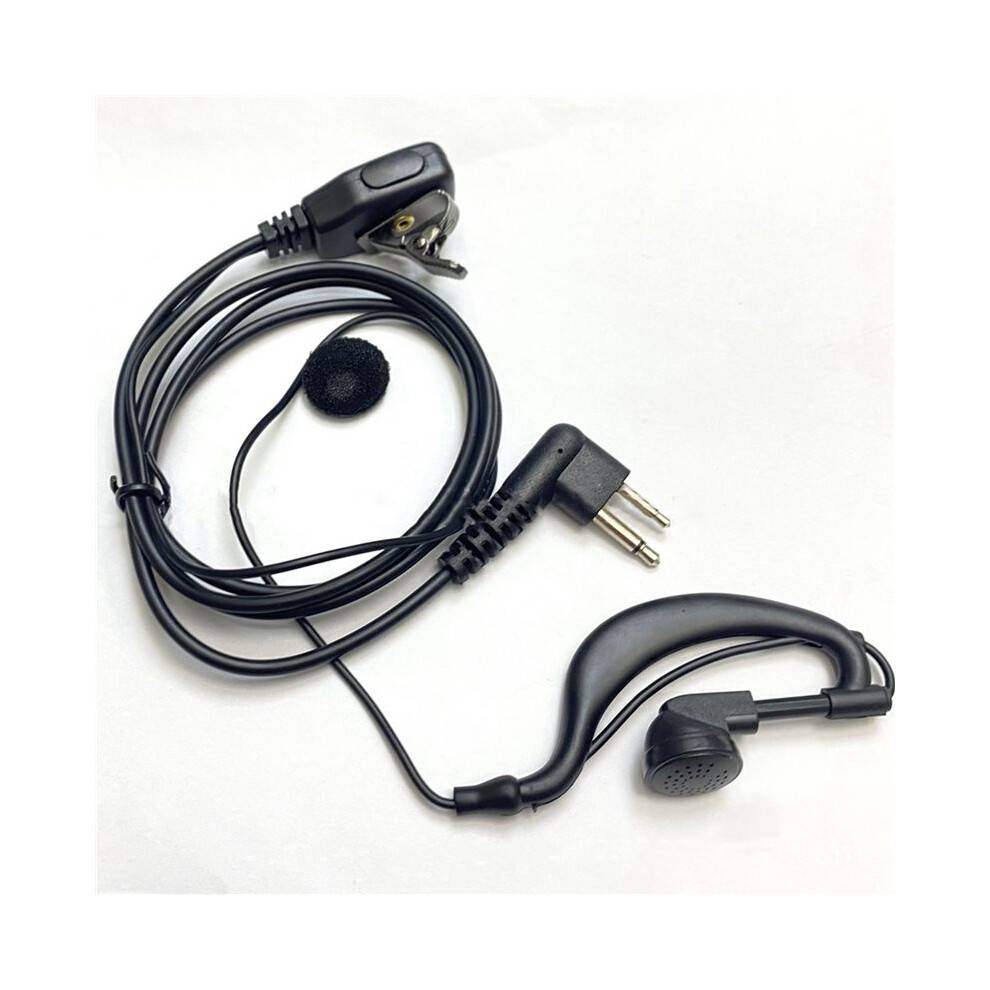 3X Earhook Walkie Talkies Headset with MIC M Plug Walkie Talkies Headset Universal for Hotel Construction Site