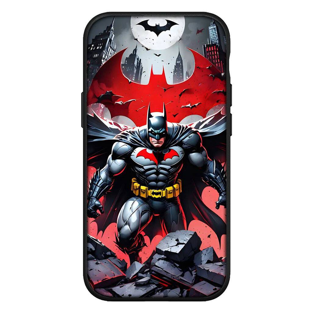 for Motorola Moto Edge 70 60 50 G54 G86 Samsung Galaxy S25 iPhone 17 16 15 Xiaomi Redmi Note 14 Pro Max Phone Case Kawaii Bruce Wayne Batmans Bat Man for Moto G Stylus 5G 2025
