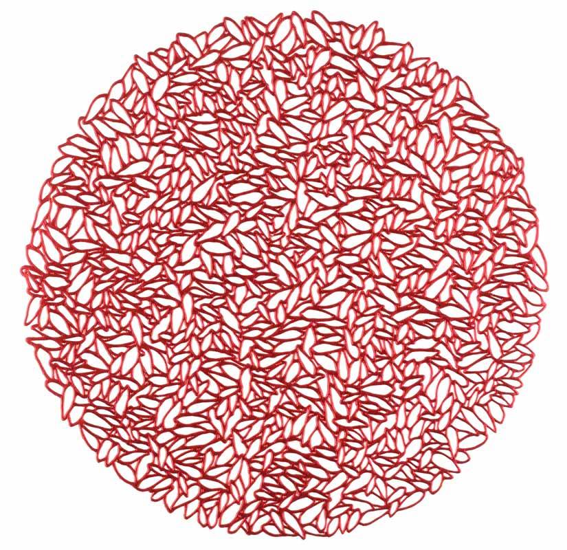 Bordstablett Alma 38 cm - Röd