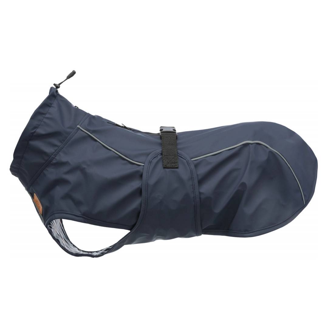 Trixie Be Nordic Husum Blå Hunderegnjakke - 45 cm