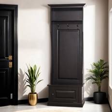 Hatthylla Joline Svart 79x40x210cm