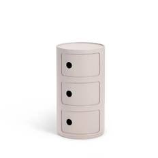 Kartell Componibili Bio - 3 rum - Cream