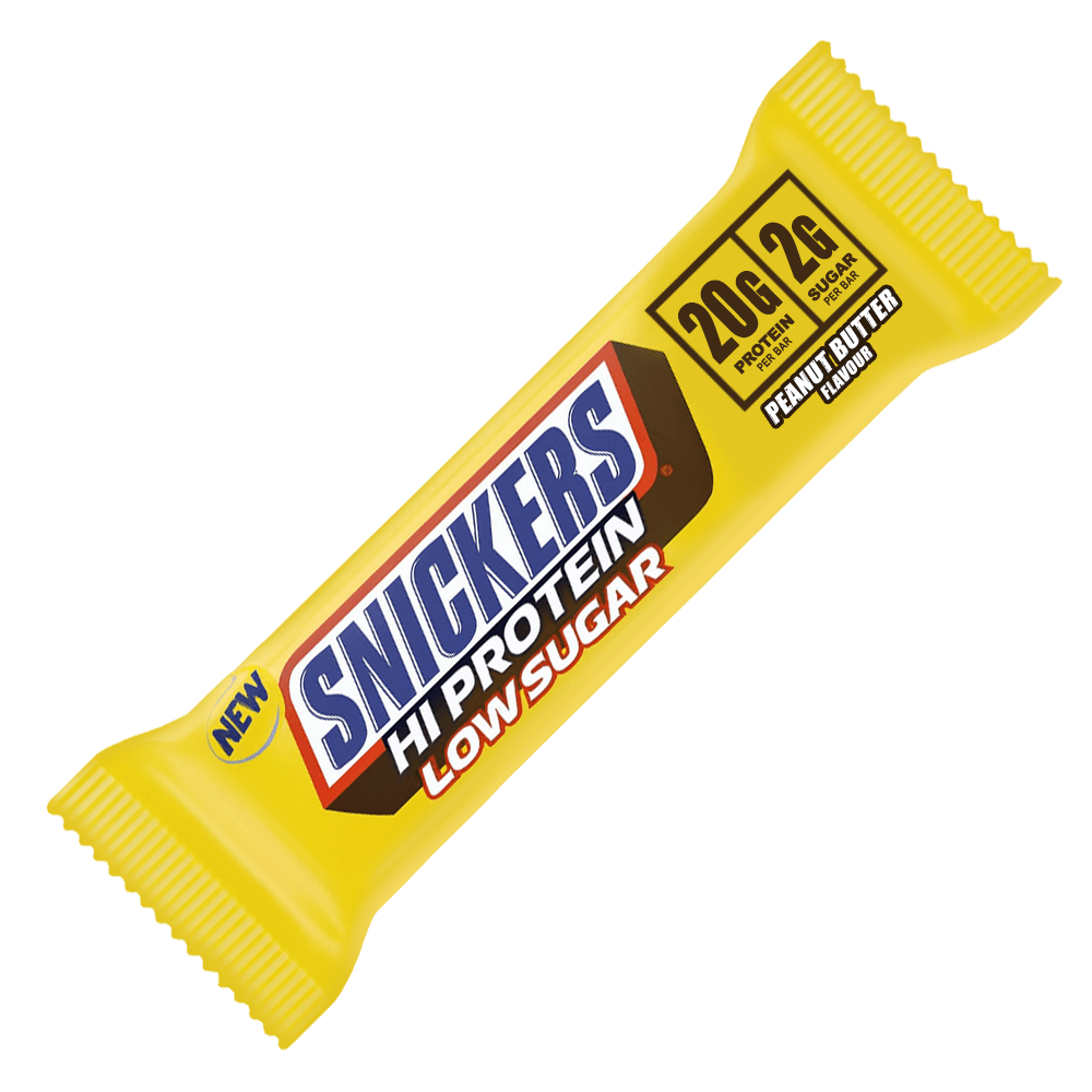 Mars Protein Snickers Hi-Protein Peanut Butter Bar Low Sugar - 57g. - Proteinbar
