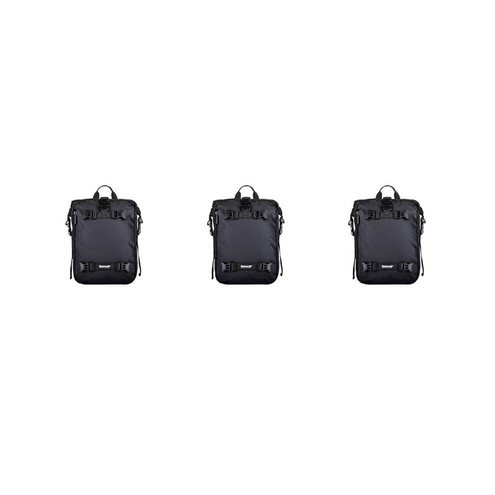Rhinowalk 3X Pannier Bag Bicycle Waterproof Motorbike Bag MTB Road Rear Rack Cycling Rear Bag Backpack 20L(Black)