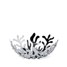 Alessi - Mediterraneo fruktskål - unisex - rostfritt stål - one size - Silverfärgad