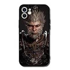 Black Myth Wukong Game Pattern iphoneshell telefonfodral for aiPhone skyddsfodral(IPhone 12,3 Black)