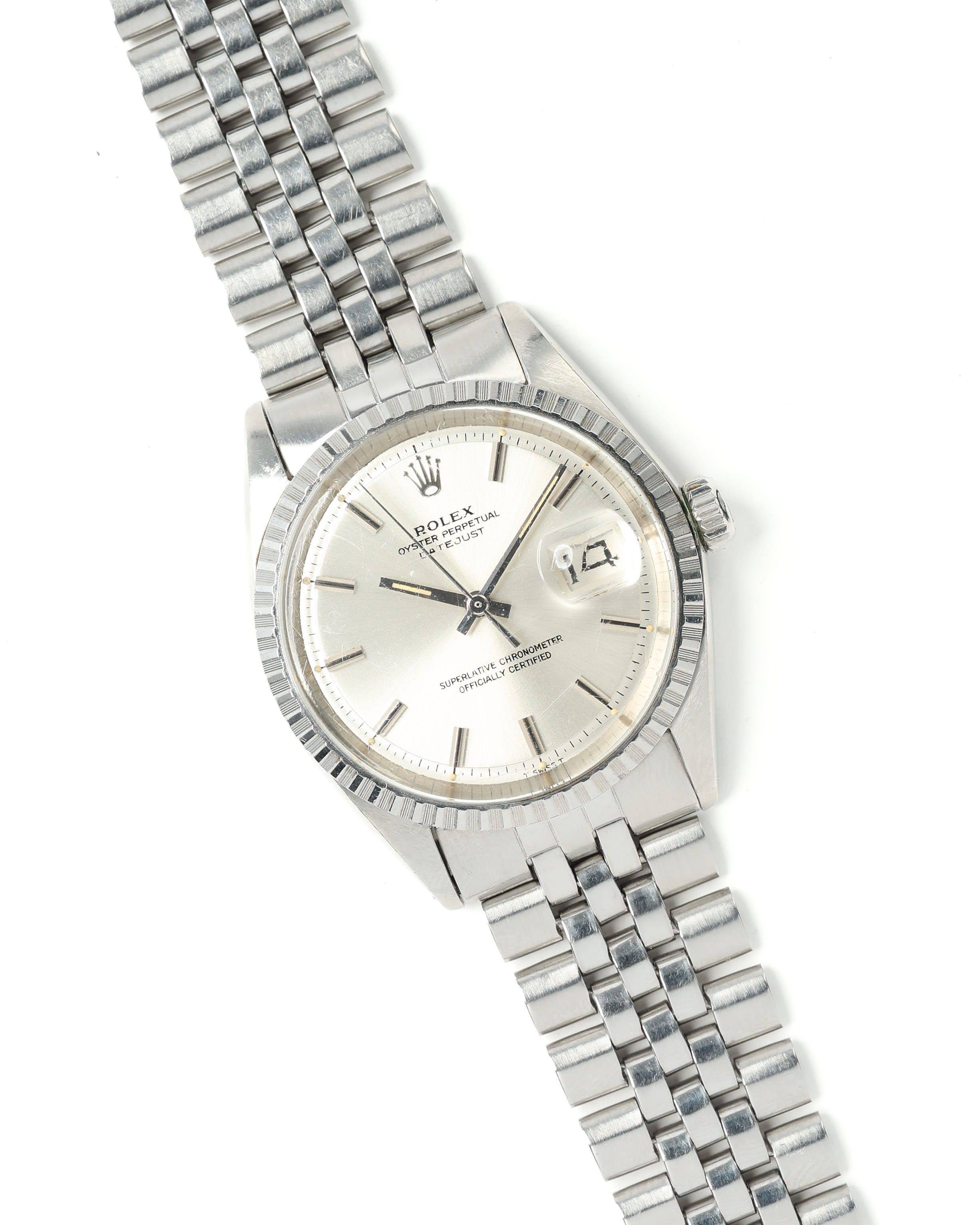 Rolex Datejust 36mm Ref 1603 1970 Watch - Silver (One Size)