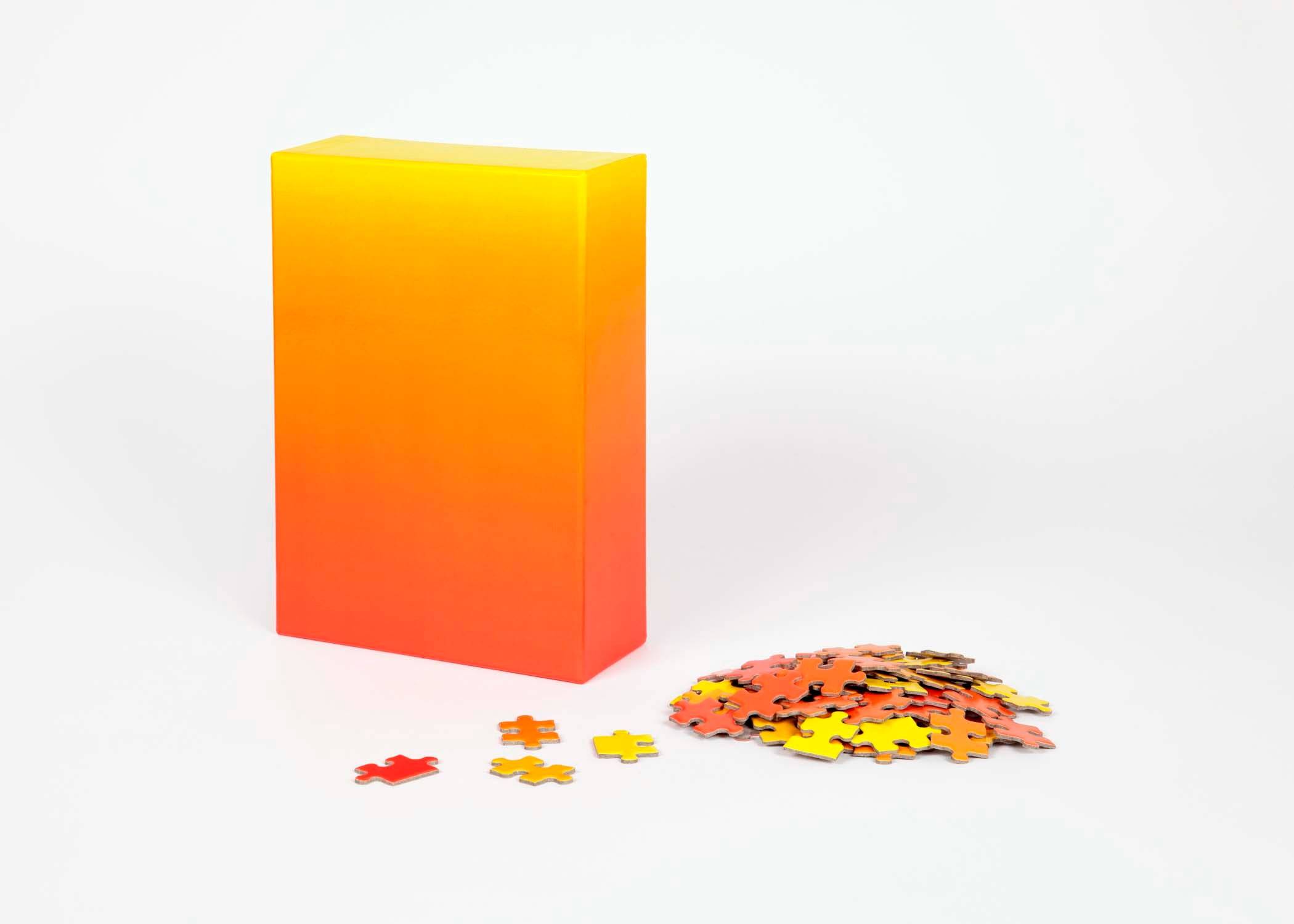 Gradient Puzzle | 500 piece - Red/Yellow