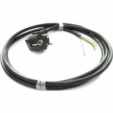 Skærmet apparatledning med Schuko stik - 2 m, sort (1,0 mm²) 2 m, sort, 1,0 mm2