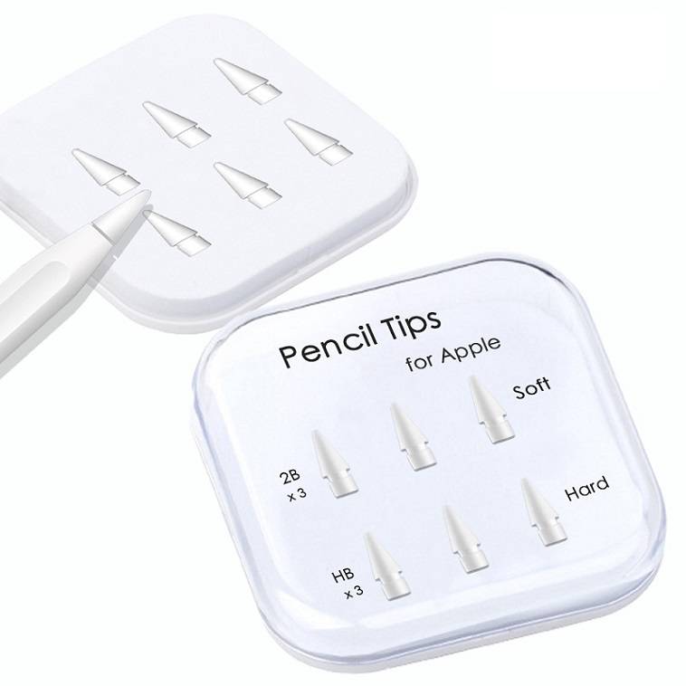 Upgraded High Sensitive Replacement Touch Stylus Needle Penciltips Pencil Spare Inner Tip Nib for Apple iPad 1st 2nd Generation