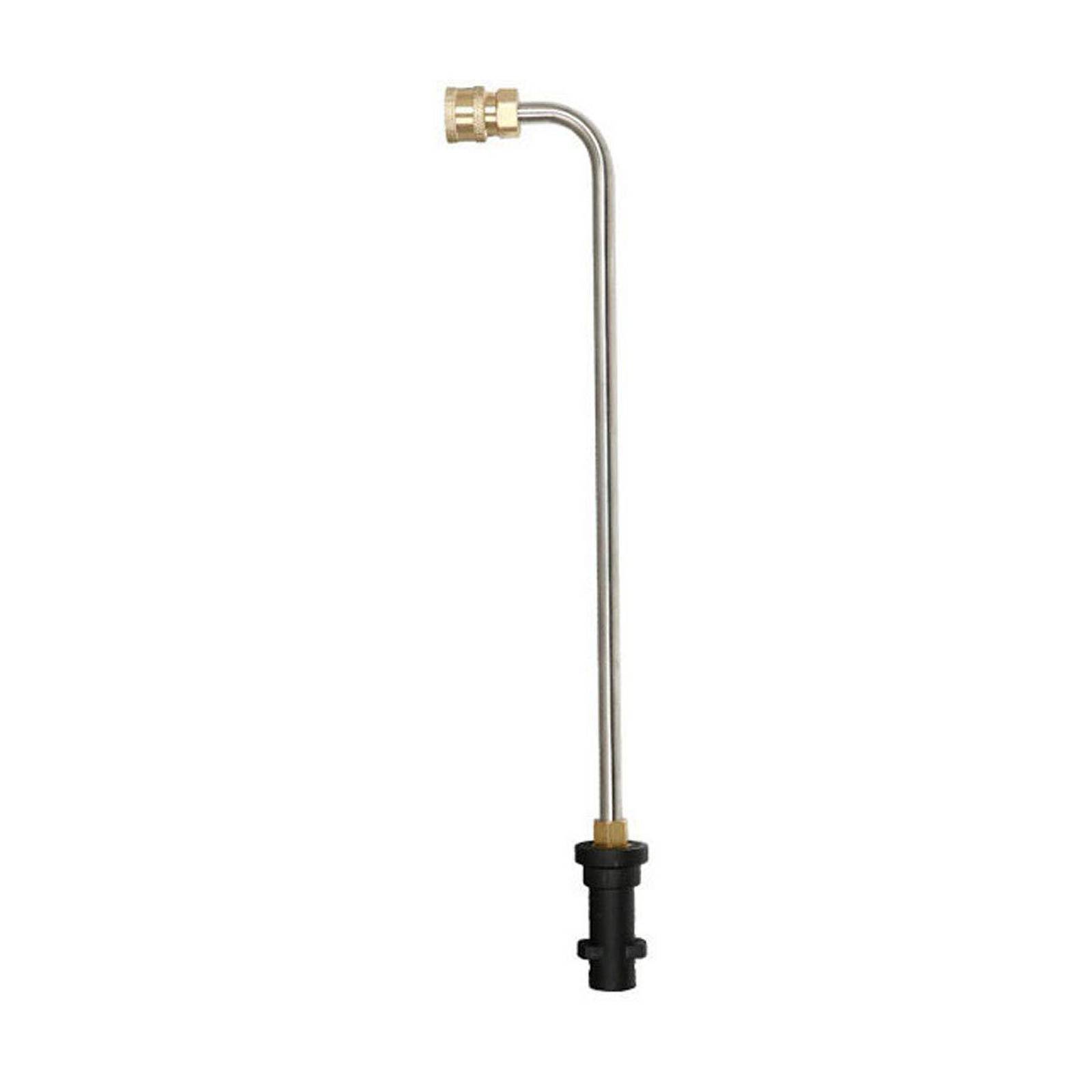 Pressure Washer Gutter Cleaner Attachment, Stainless Steel Angled Extension Wand Replacement for Karcher K2 K3 K4 K5 K6 K7,