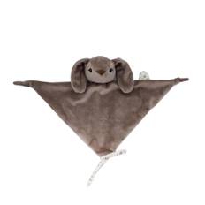 Carlo Baby - Bunny sut med sutteholder - Mørkebrun - compact - Klar til levering - Darkbrown