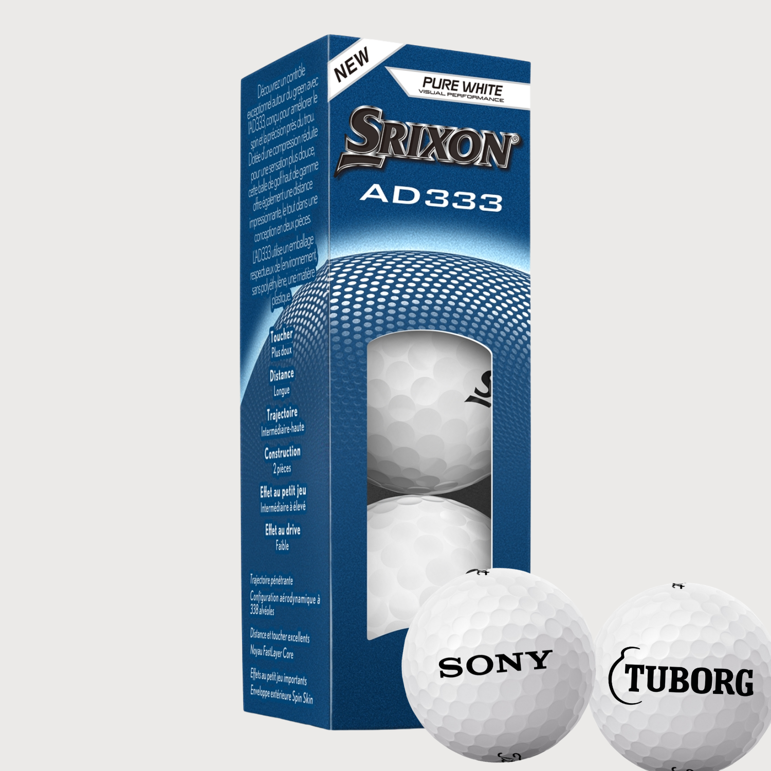 Golfbolde med Express Logo - Srixon AD333